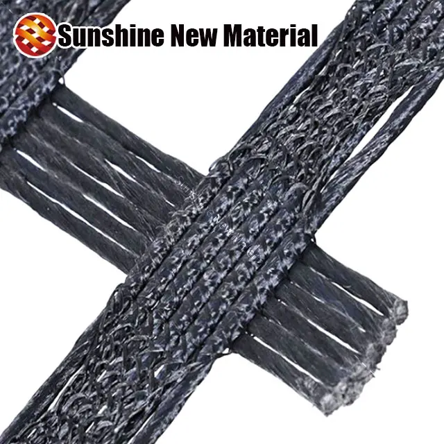 Polyester geogrid earthwork geogrid fabric for reinforced