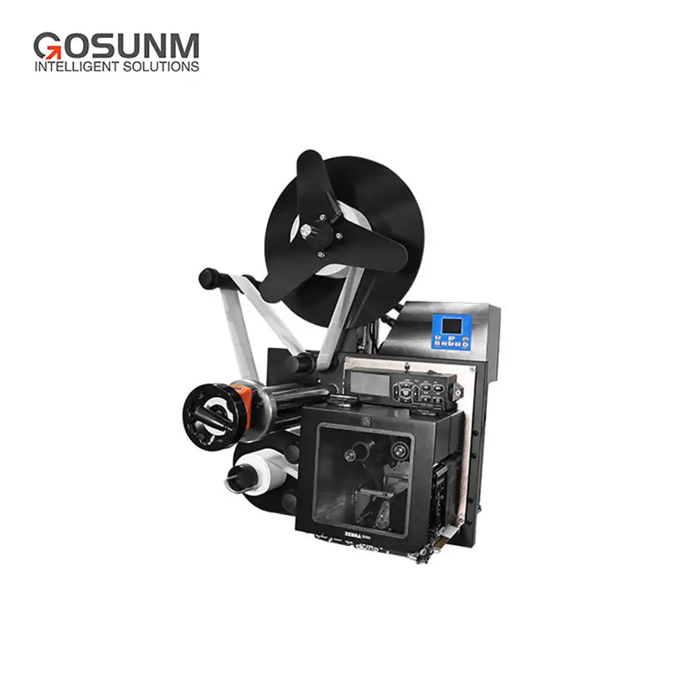 GOSUNM Adhesive Labeling Machine Hot Foil Label Printing Machine Labeling Machine For Jars Price