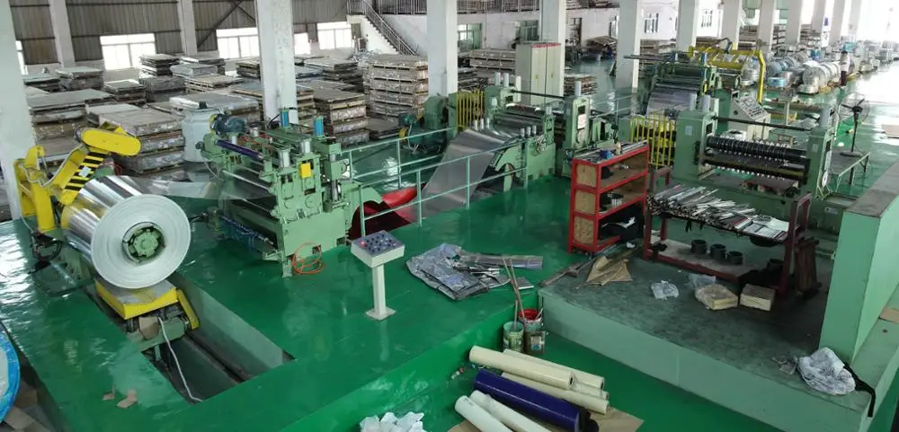 Twin slitting heads full automatic stainless steel slitting line 0.5~3.0mm*1400mm
