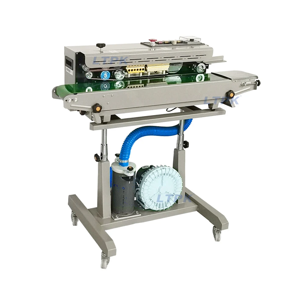 Good quality Heat Sealing Machine Semi Automatic Fill Seal Machine Kraft Paper Vertical Continuous Band Sealer