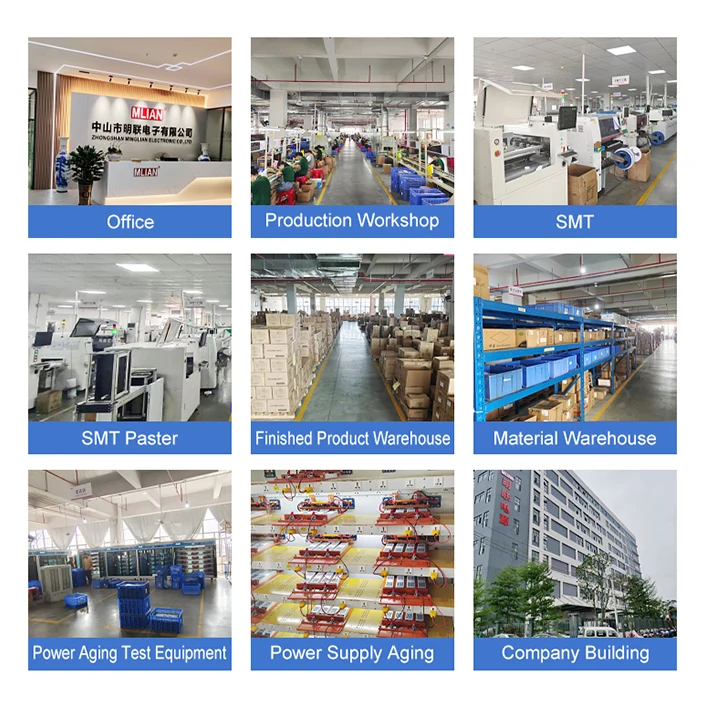 12V/24V DC IP20 Ultra Slim Lighting Box 18W 24W 36W 48W 60W 72W LED Lighting Driver 18W Switching Power Supply