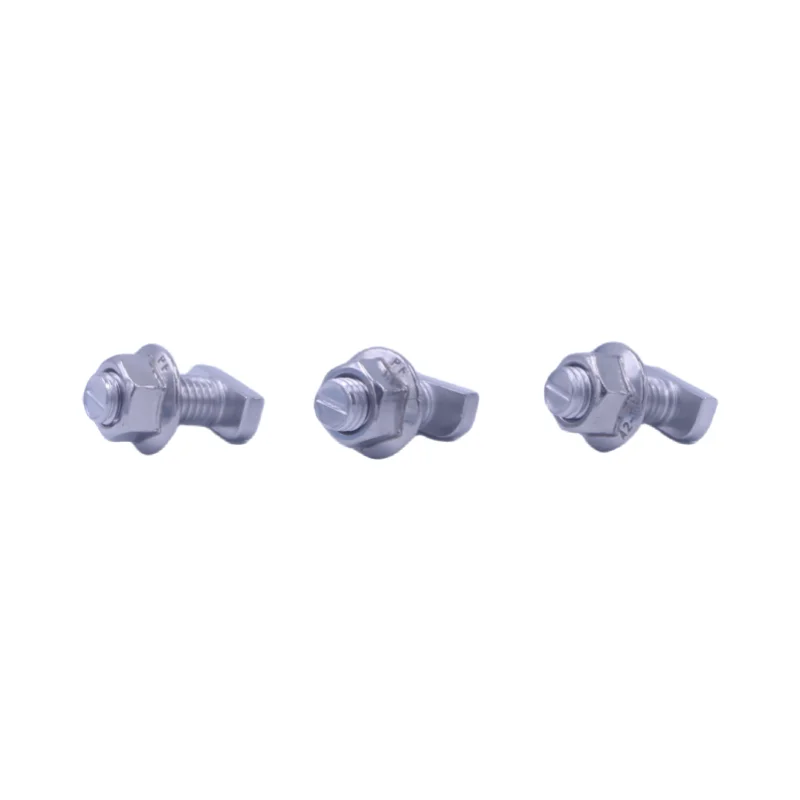 Custom t-head bolt m6 m8 m10 m12 solar welded square screw t head type slot bolt stainless steel 304 t hammer head bolt