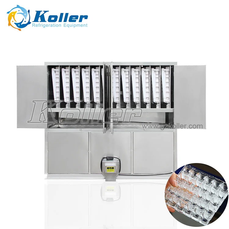 Industrial Types Large Capacity 3tons Edible Crystal Ice Maker Machine A Glace En Cube Comestible Fabrication De 3tonnes/jour