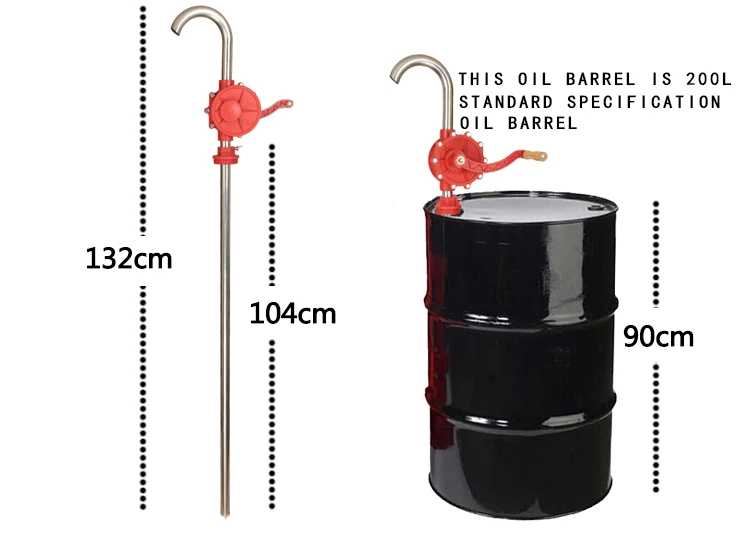 outdoors Portable manual vertical motor less oil well manual water borehole hand pumps