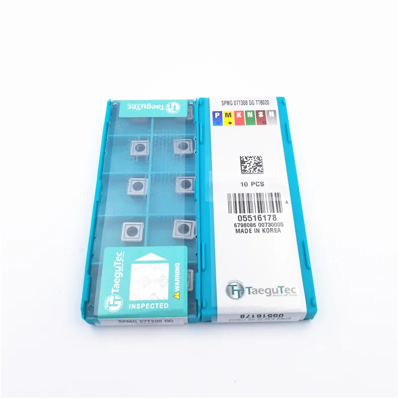 Твердосплавные вставки SPMG 07T308 DG TT8020 taegutec