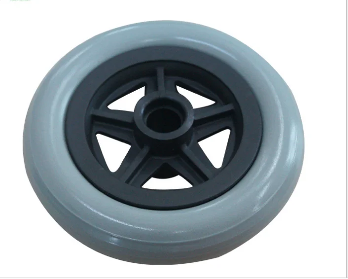 8 inch China wholesale solid pu foam wheel foam filled wheel