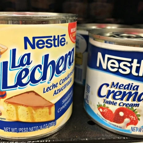 Evaporated Condensed Milk