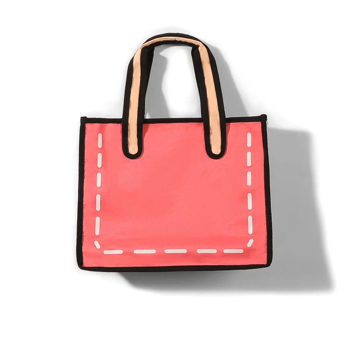 wholesale fashion elegant ladies Handbags Binary Cartoon Anime Canvas Bag