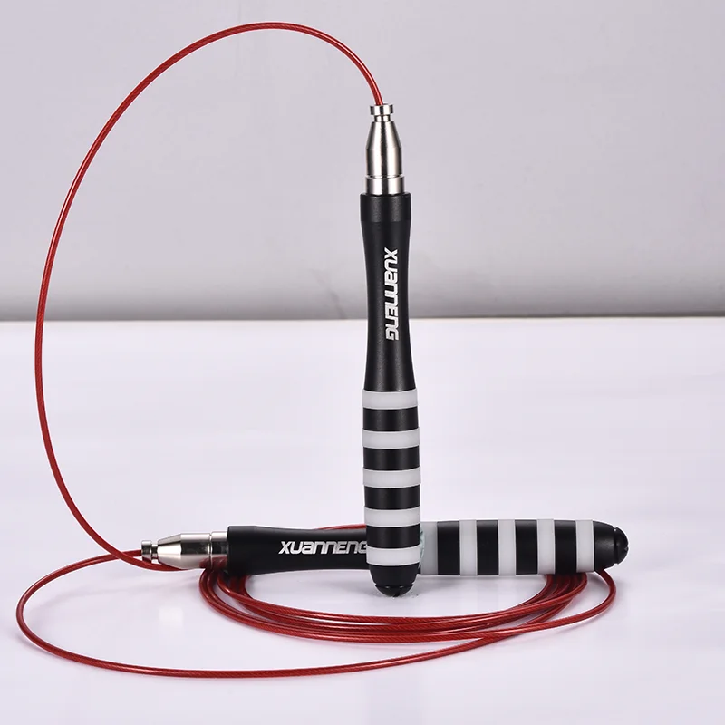 Cable New Best Outdoor Private Label Sport Jump Rope Fitness Training Weighted High Speed Skipping Jump Rope with Logo