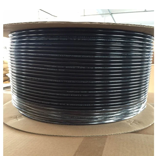 Пневматический нейлоновый шланг SAEJ844 PA12 для пневматического тормоза типа A