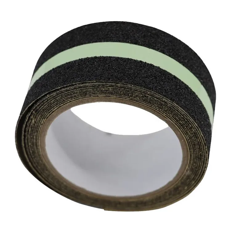 Wear Resistant Reflective exterior non-slip anti slip tape wholesale black PVC safety non slip tape