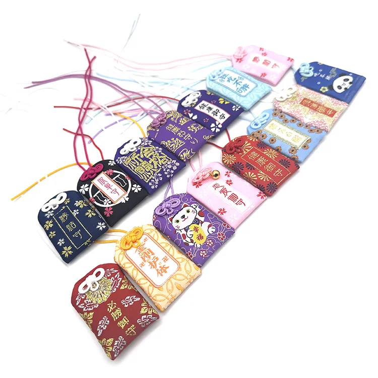 YYX Cartoon Omamori Custom Lucky Charm Cute Creative Peace Charm With String Plastic Bag Packaging Healthy Beautiful Amulet