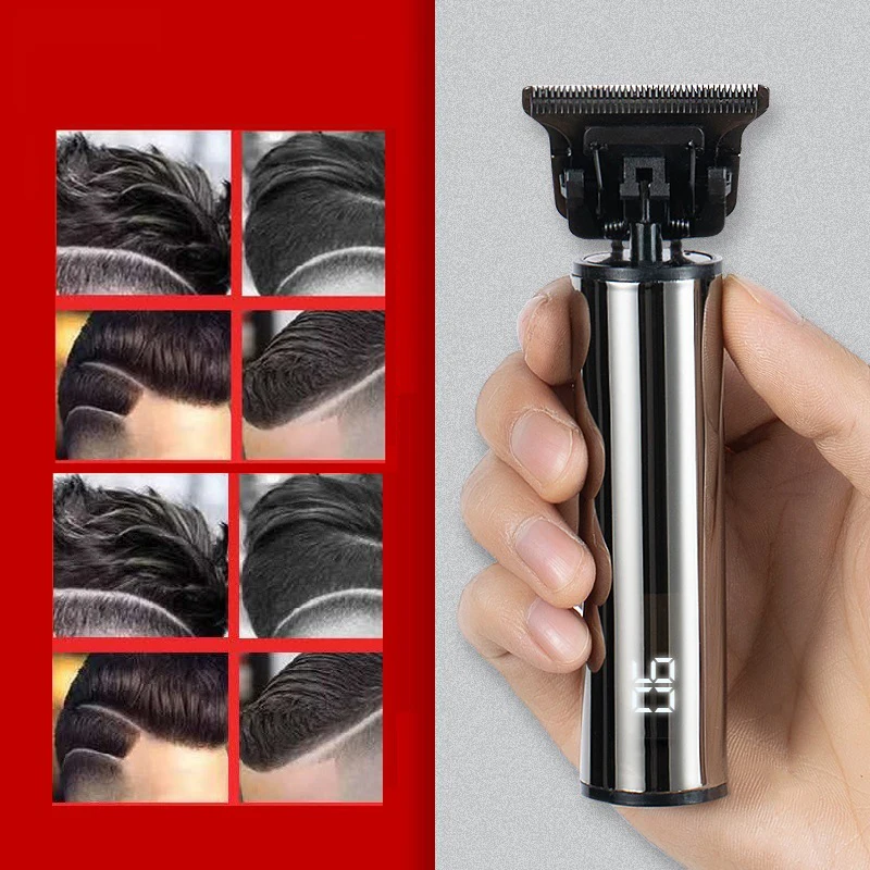 2023 Kit De Maquinas Para Cortar Cabello Barbero Maquinas De Corte Barberia Profesional Cosmetology Hair Trimmer Set For Men