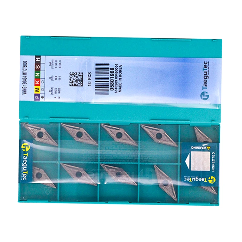 VNMG160404-MT CT3000 High Quality Cnc Machine Inserts Tool Tungsten Cutting Lathe Turning Carbide Insert