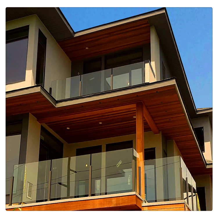 Stainless Steel 304 316 Inox Railing Post Handrail Pillar Glass Balustrade Pole