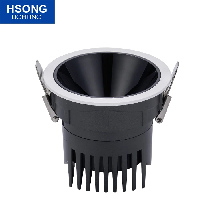 LED down light 5w 7w 12w 15w 18w 24w recessed led downlight spot light cylinder down light adjust for hotel