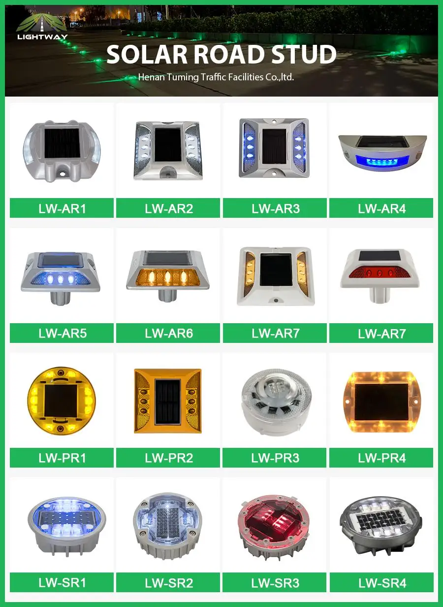 Наружный водонепроницаемый светодиодный дорожный светильник 6 светодиодов светящийся светоотражающий кошачий глаз Алюминиевый Солнечный СВЕТОДИОДНЫЙ дорожный светильник