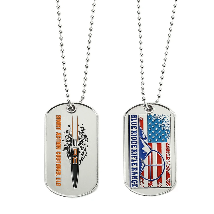 China manufacturer cheap price custom metal dogtag