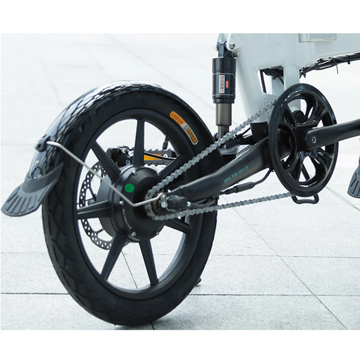 
Shockproof folding electric power bicycle all in one wheel aluminum alloy scooter 