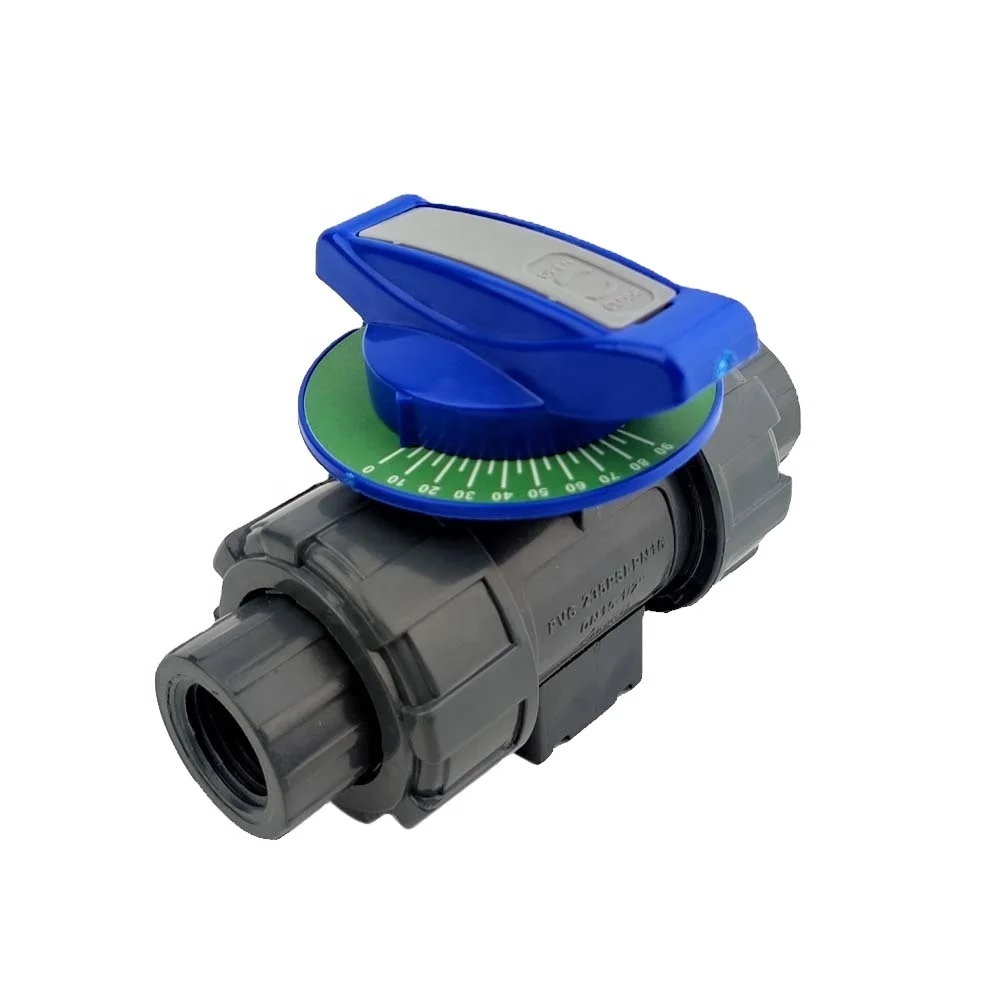 Лидер продаж замерный шаровой клапан DN20 CPVC