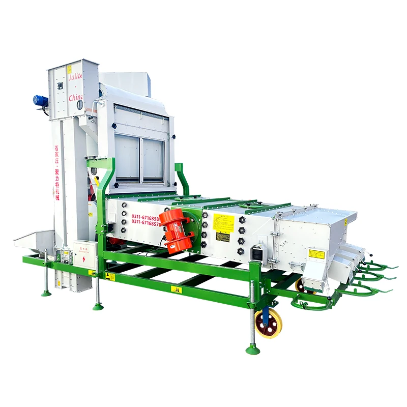 Shijiazhuang Oem Odm Winnower Fine Canola Soybean Chickpea Seed Cleaner And Grader