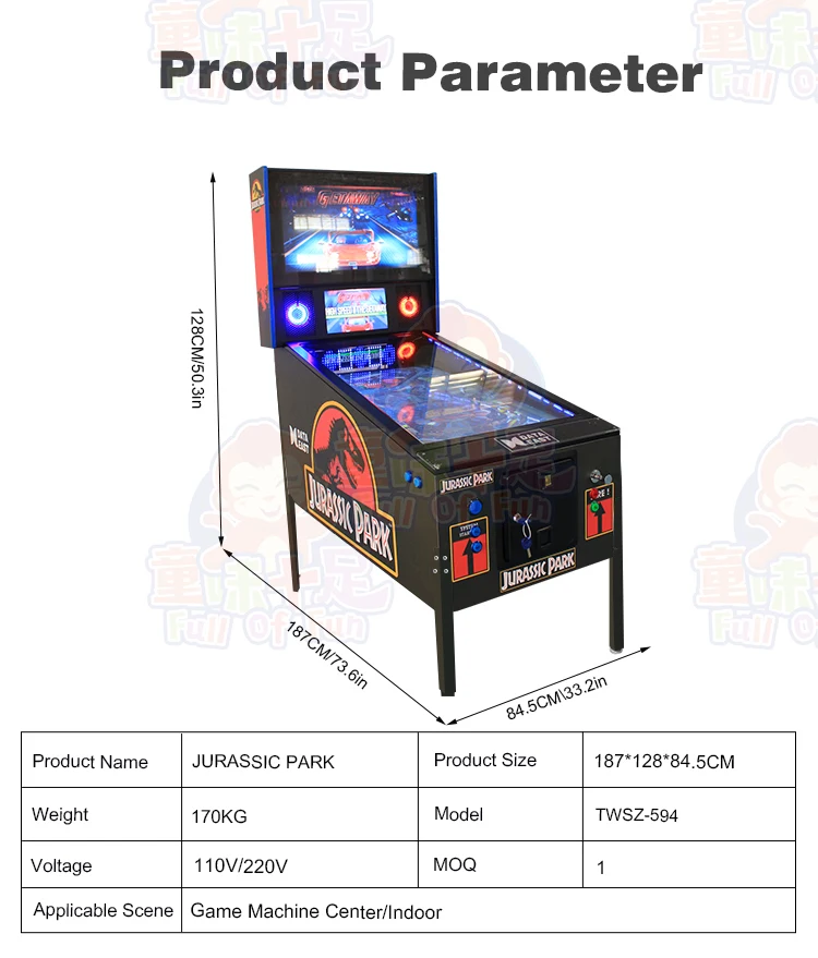 Vintage Virtual Flippers Pinball Force Feedback 4k Arcade Edition Pinball Plunger Game Machine For Sale