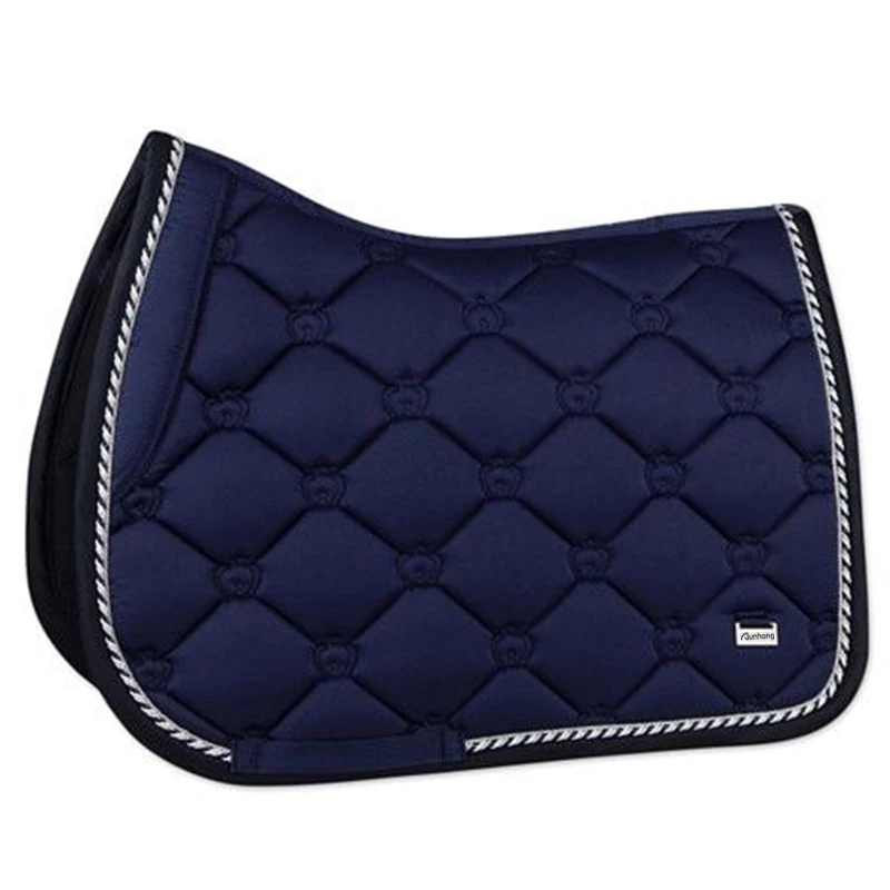 Horse Racing Saddle Pads different Quilting comfortable Dressage with Customized Logo horse saddle pad