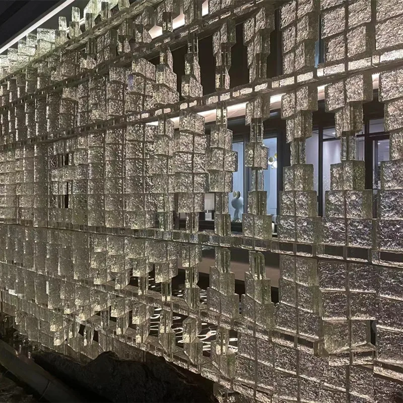 Glass block solid glass brick transparent high quality building decoration