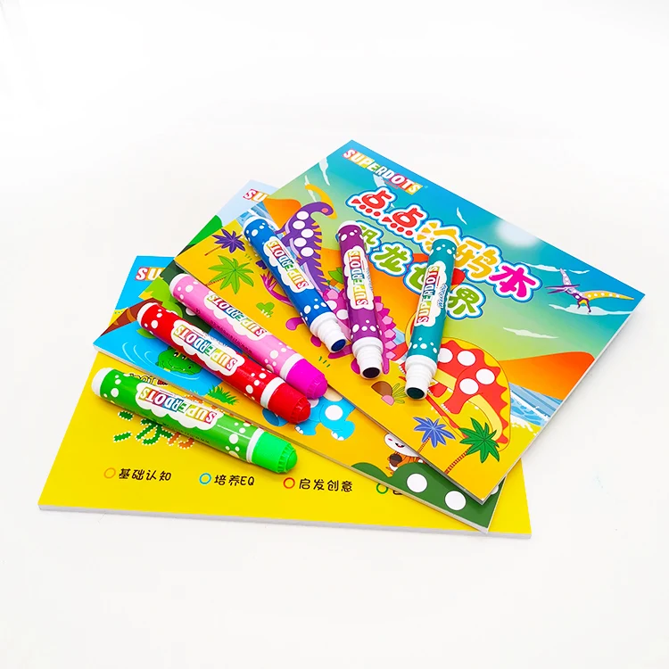 bingo card markers EU standard multi-color 10mm 20ml washable dot markers for bingo