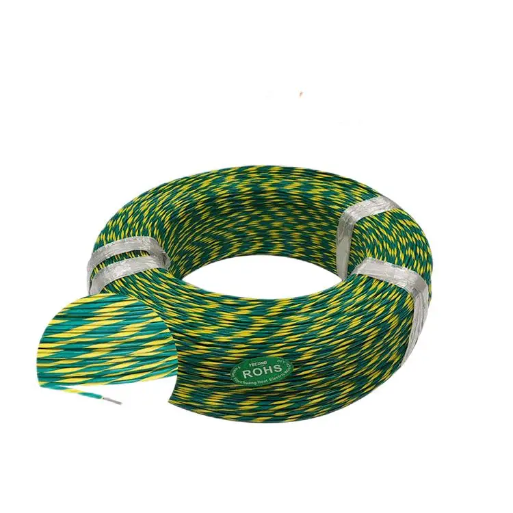 Электрические провода от производителя поставляют ПТФЭ двухцветный проволочный термостойкий никелированный Проволочный Кабель