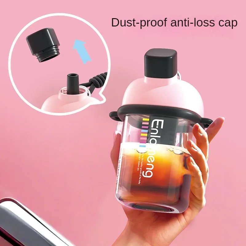 128oz Time Marked Motivational Water Bottle - Anti-Drop, Portable, Stay Hydrated, Perfect for Fitness & Active Lifestyle