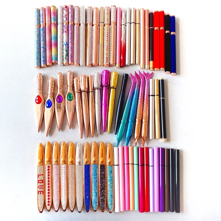 Цветная подводка для глаз частная этикетка принимается Водонепроницаемый OEM Сексуальный макияж жидкая подводка для глаз низкий минимальный заказ Магнитная подводка для глаз