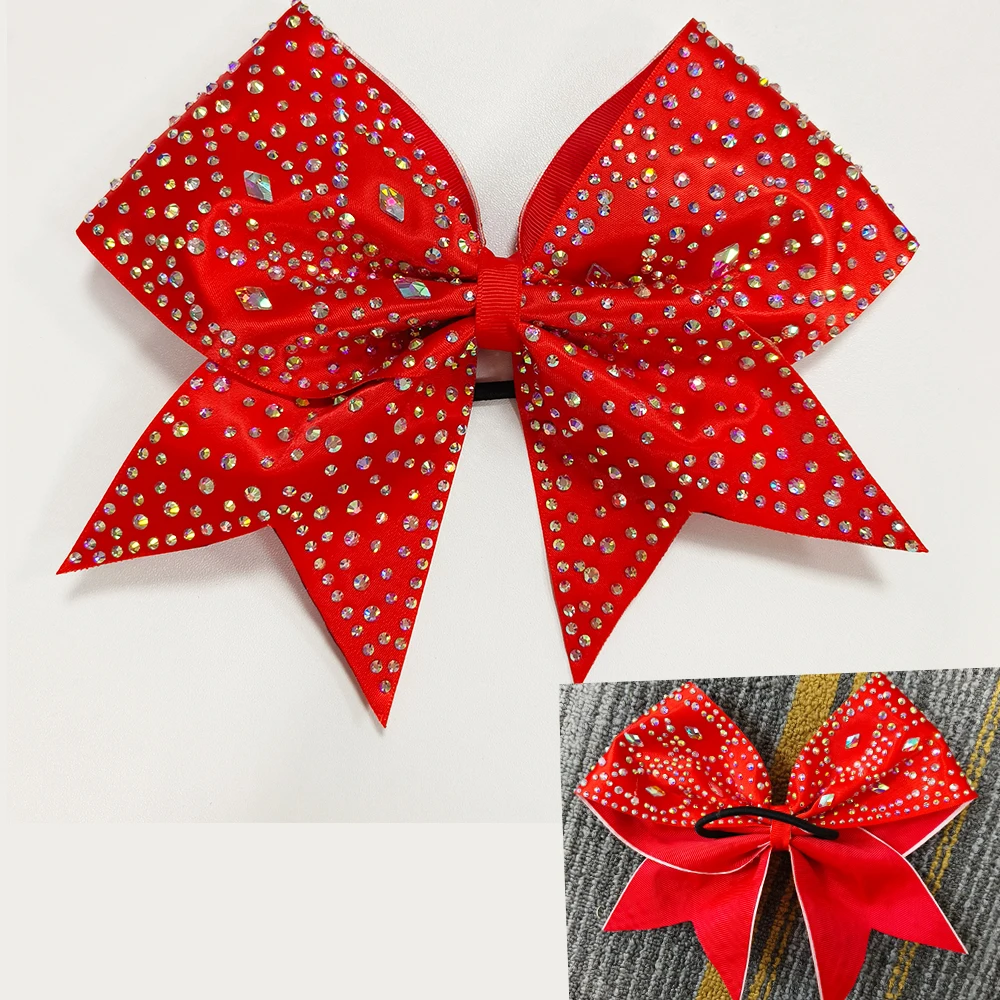 Wholesale Cheer Bows Custom Sublimated Cheer Bow For Cheerleader