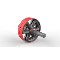 Double Abdominal Set Wheel Roller Exercise Set Abdominal AB Big Fitnessery Double Roller Abdominal Wheel