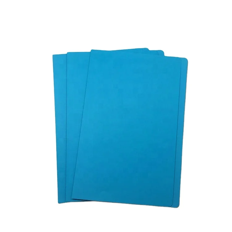 factory custom making document manila paper file folder embossing paper printed presentation folder