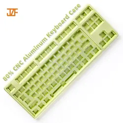Aluminum keyboard case custom anodized PCB Stabilizer Positioning Board For 87 Keys 75% 80% 85% Mechanical Keyboards