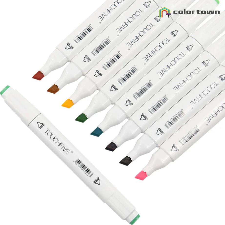 168 colors touch markers set professional alcohol permanent art markers China marker manufacturer wholesaler touchfive