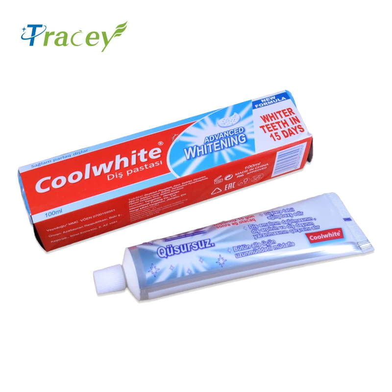 Coolwhite Wholesale Organic OEM Brand Toothpaste Low MOQ Factory Price Toothpaste with High Quality