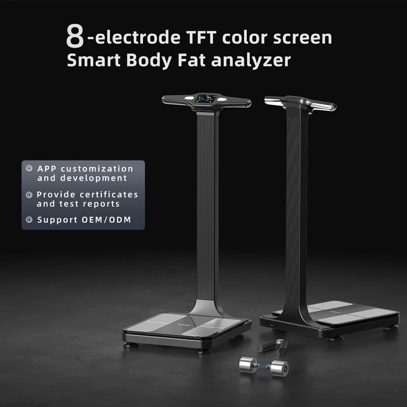 Newly lTO Smart Scale Analyzer Measures Weight Smart Body Fat Scale USB Rechargeable Wireless Digital Weight Scale