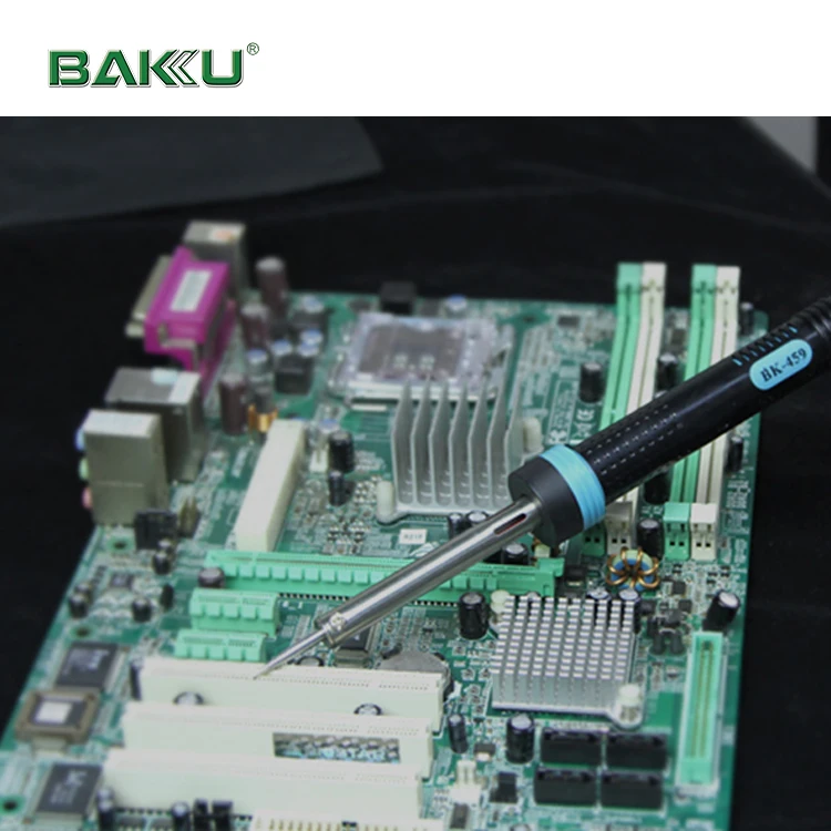  Баку BK-459 Новый керамический нагревательный элемент из мобильного телефона Электрический паяльник с регулятор температуры термопарным Наборы инструментов