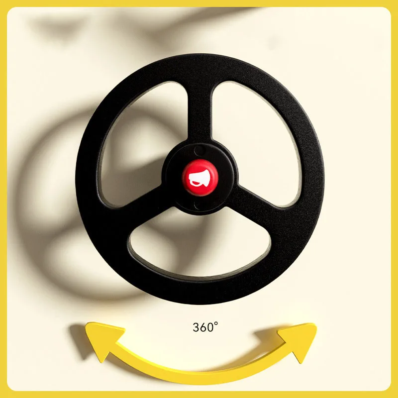 Early Childhood Education Wooden Busy Board Color Matching Simulation Steering Wheel Clock Toy