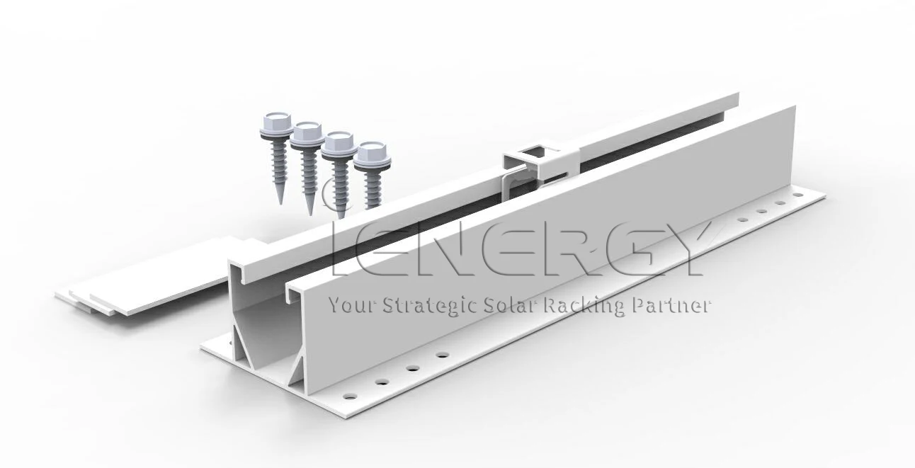 Quick Install PowAR Snaps Mounting Clip Solar Strut Snaps Anti Theft Clips Solar Panel Fasteners Solar Panel Mounting Bracket