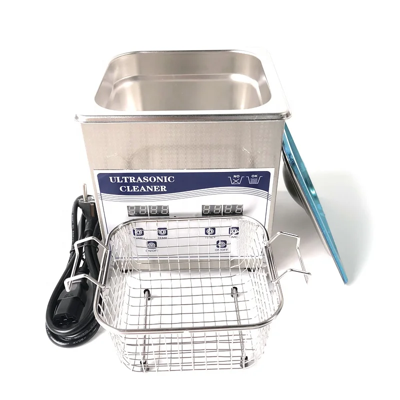 Ultrasonic Cleaner Mini Tank 2 Liter 40khz For Washing Watch/Glass/Jewelry/Metal Screw