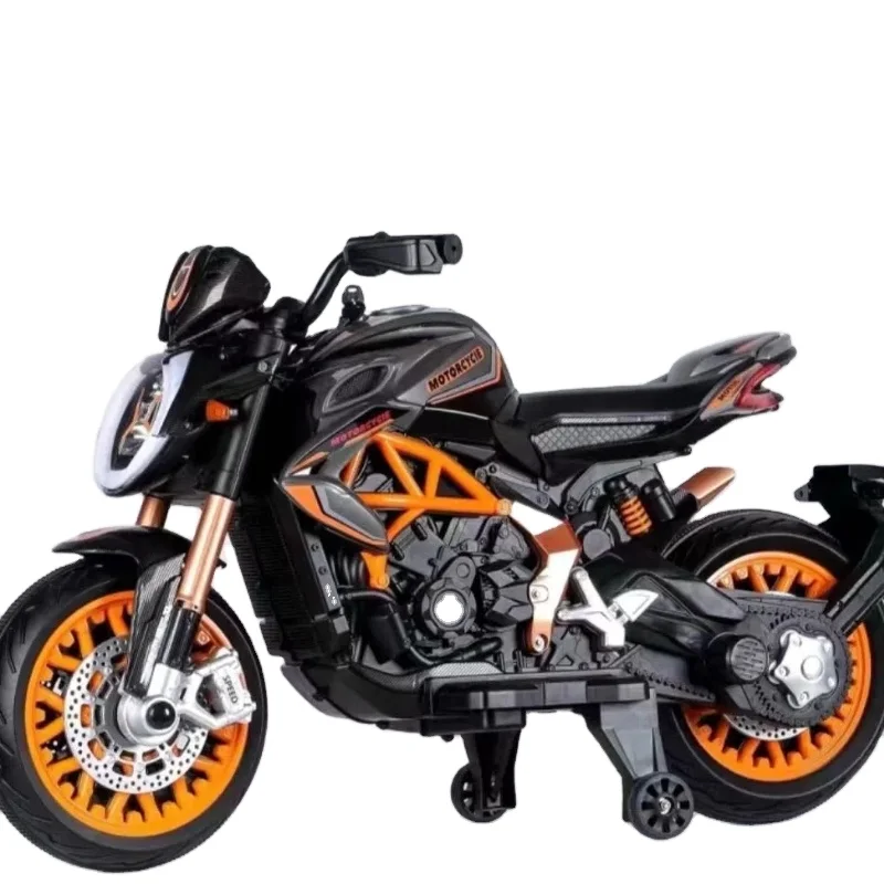 New Design Kids Electric Motorcycle 3 Wheel Off-road 12v 6-8 Years Old Electric Kids Motorcycle