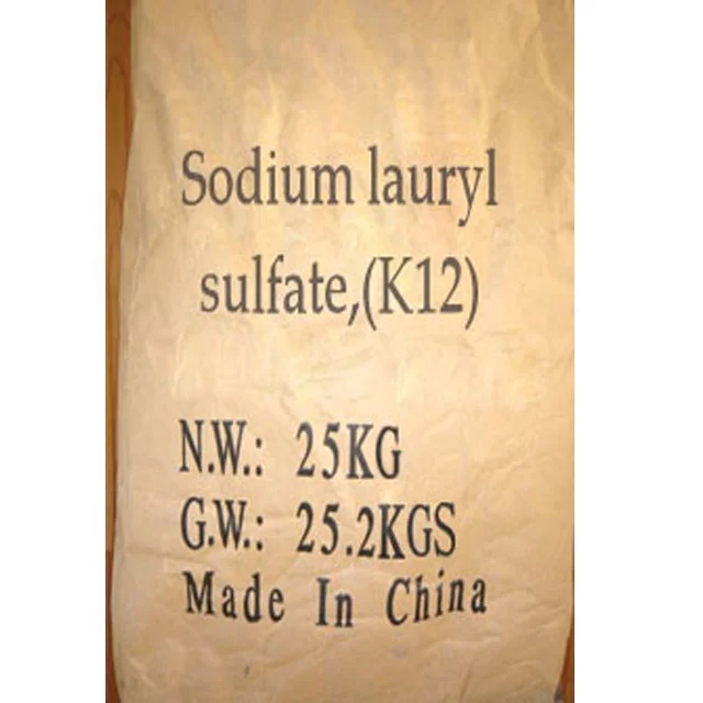 
sls sodium lauryl sulfate powder for Detergent Raw Materials 