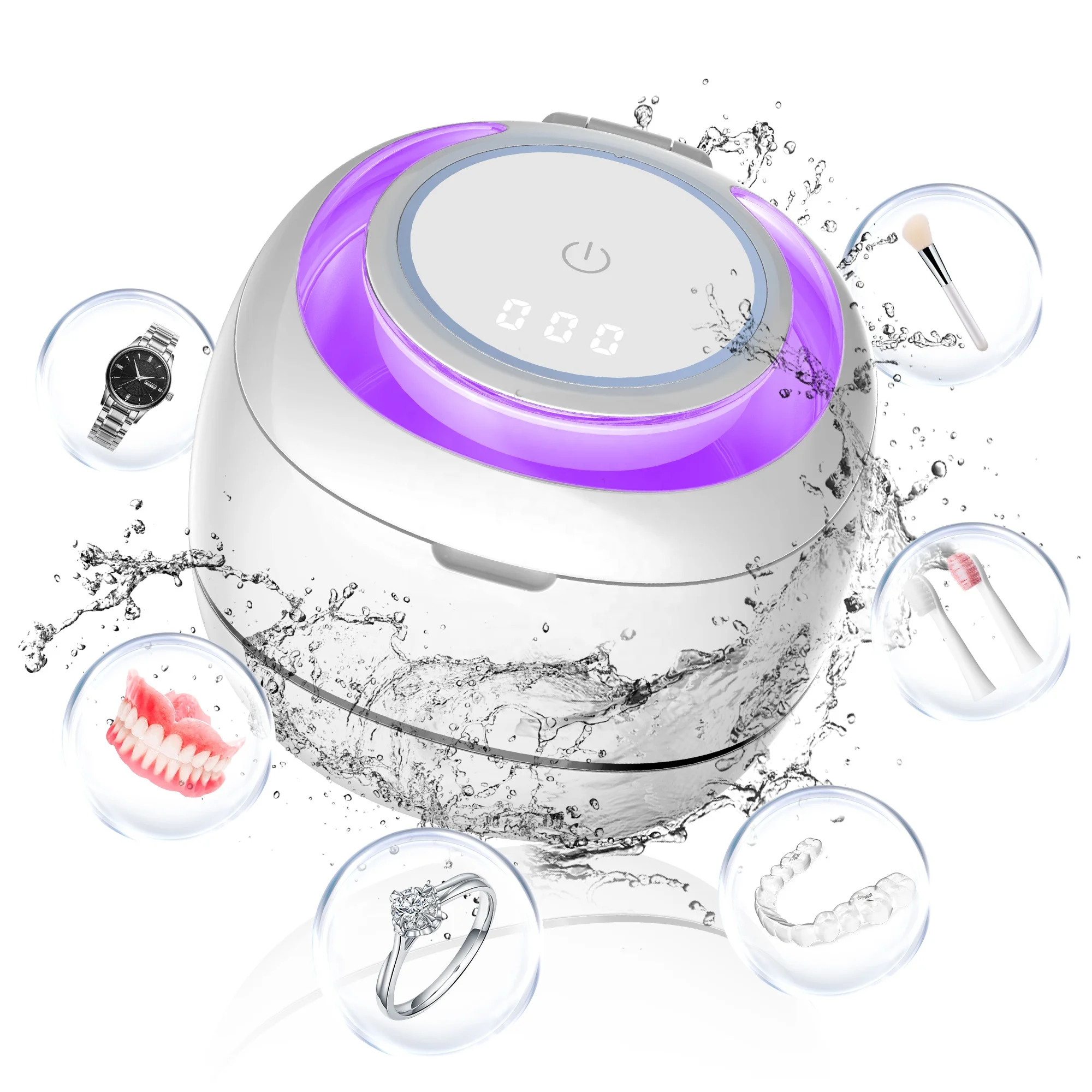 digital ultrasonic cleaner instrument dental ultrasonic bathcleaner with uv sink timer