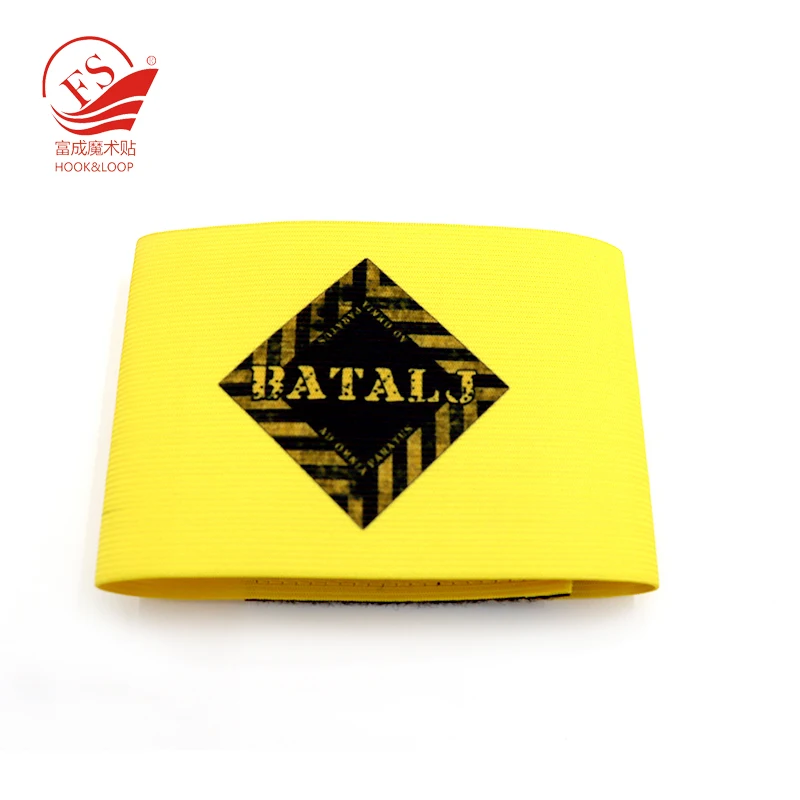 Elastic Adjustable Funeral Armband Sports Captain ArmBands With Custom Logo