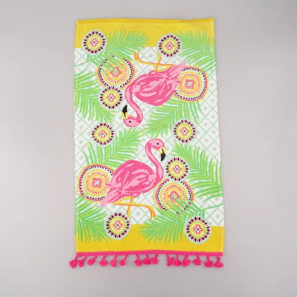 cotton Terry velour printed kitchen tea towel