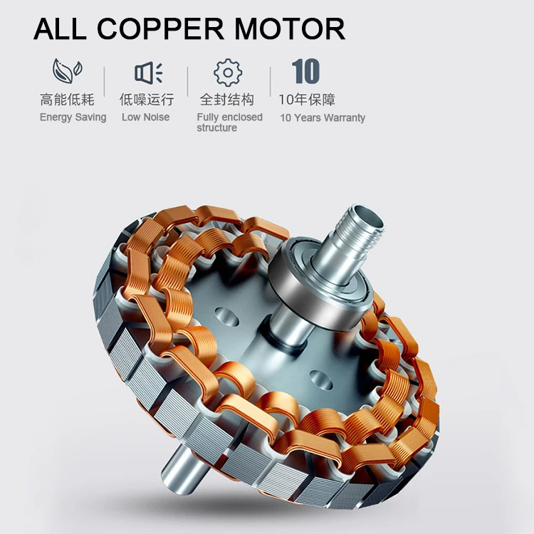 Fashionable Universal  Design Modern 42-inch Invisible Ceiling Fan Chandelier with Light Led Lamp 3 Light Color