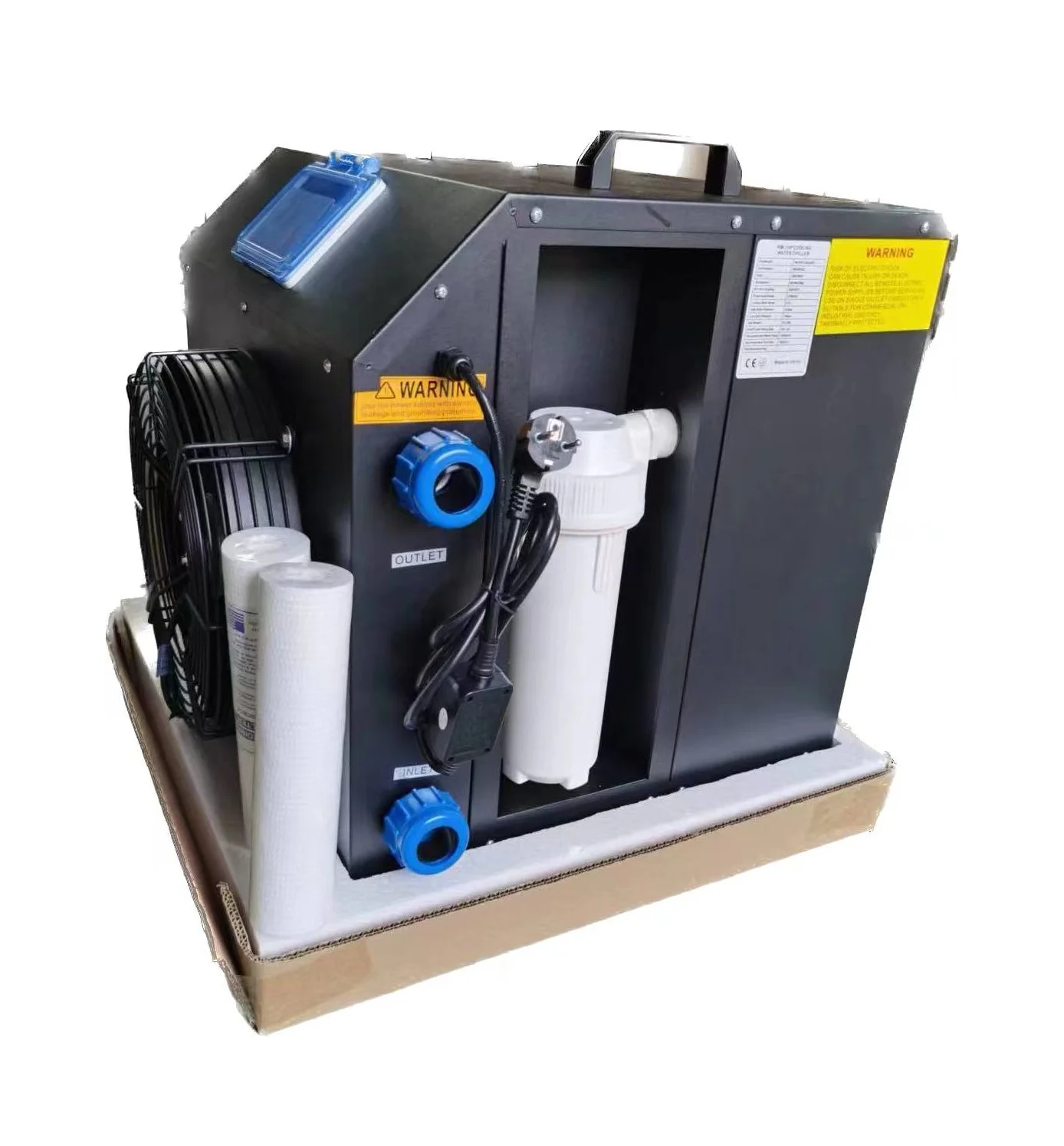 1/2HP 3/4HP 1HP Water Chiller and Pump Cold Plunge Chiller Instant Shower Water Cooler for Sport Recovery